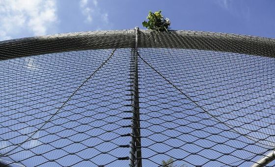 Stainless Steel Safety Netting 2.0mm Wire 60x60mm Hole Fall Protection