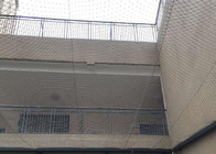 Customized flexible balustrade stainless steel wire rope mesh for balcony with ferrule 2.0 mm 50*50 mm hole