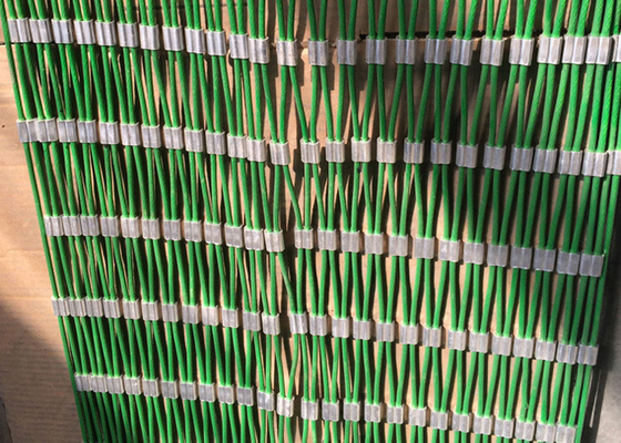 304 Stainless Steel Cable Wire Rope Mesh Non Rusting Pvc Coated For Architectural