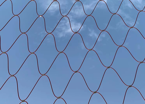X Tend 25x25mm Balustrade Cable Mesh High Strength Stainless Steel Rope Net