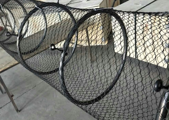 Sus 316 Black Oxide Wire Rope 3mm Dia 300x300mm