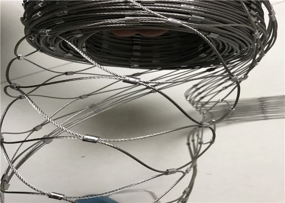 Customizable AISI 316 304 Stainless Steel Aviary Mesh For Bird Habitats