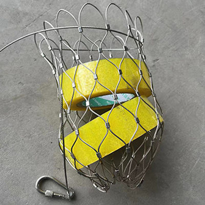 Secondary Retention Stainless Steel Drop Prevention Cable Safe Net