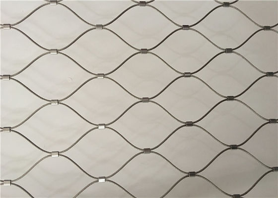304 Grade 25x25mm 2.0mm Stainless Steel Aviary Netting