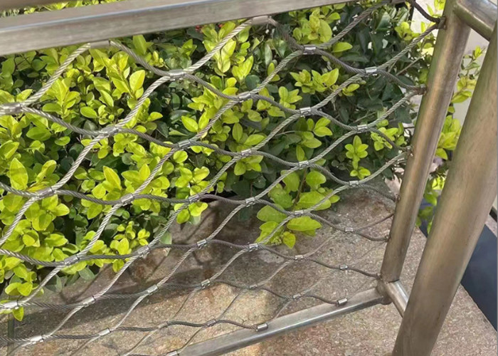 X Tend Stainless Steel Rope Zoo Wire Mesh Diamond Hole