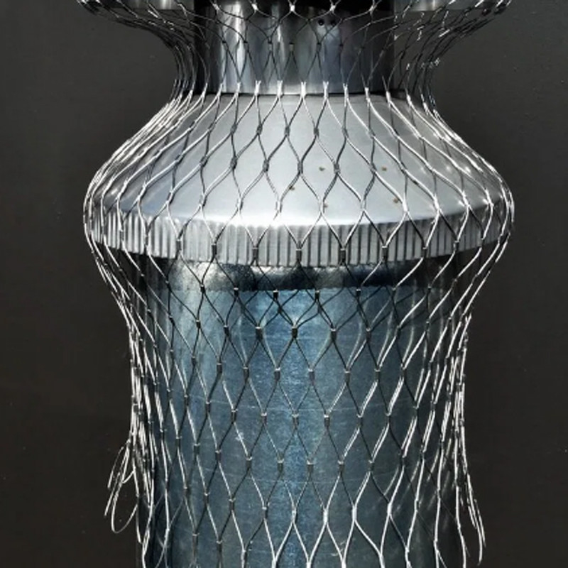 Zoo Wire Mesh Stainless Steel 316 Cable Anti Drop Cover Safe Net