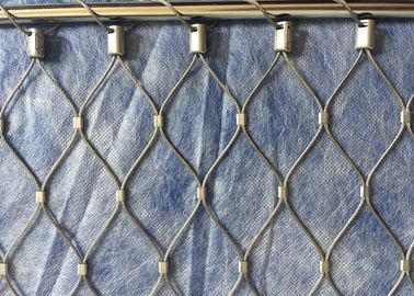 X-TEND INOX लाइन Balustrade रेलिंग स्टेनलेस स्टील के केबल मेष Webnet 60 डिग्री कोण