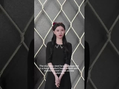 स्टेनलेस स्टील से बना रस्सी का जाल