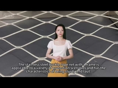 चीन में कौन सा कारखाना सबसे अच्छा स्टेनलेस स्टील वायर रस्सी जाल का उत्पादन करता है