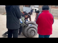 316 सामग्री पशु बाड़ा 7x19 स्टेनलेस स्टील वायर रोप चिड़ियाघर जाल