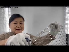 स्टेनलेस स्टील के बंधन रस्सी जाल