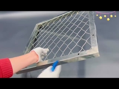 गैर-जंग लगने वाला 316 स्टेनलेस स्टील वायर रोप मेश एवियरी